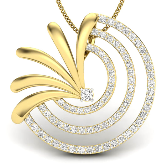 Colgante Diamantes - Oro Amarillo 18kt
