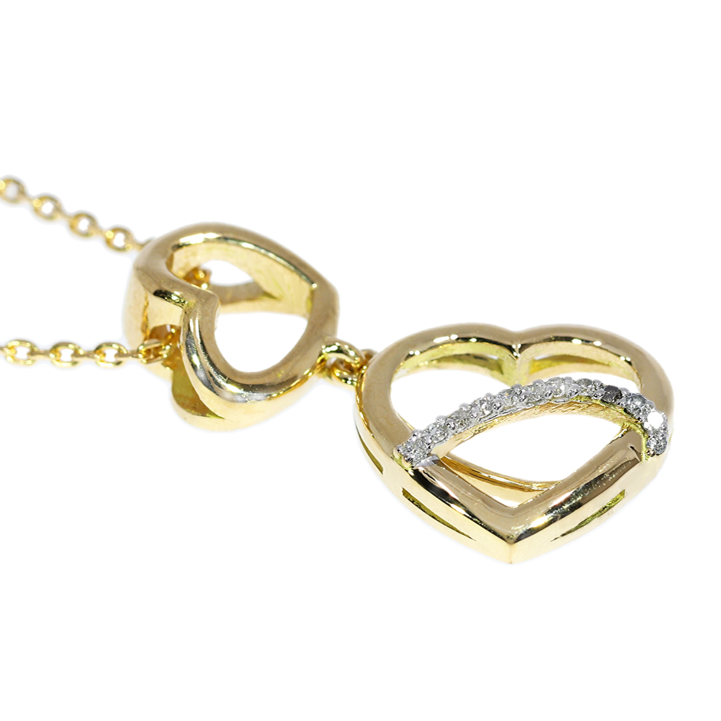 Colgante Diamantes - Oro Amarillo 18kt