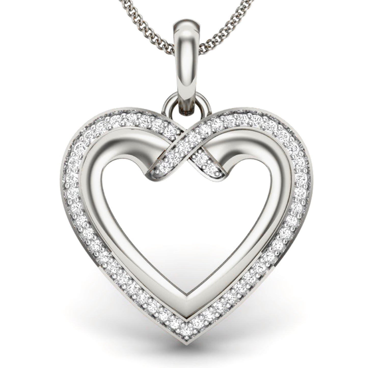 Colgante Diamantes - Oro Amarillo o Blanco 18kt