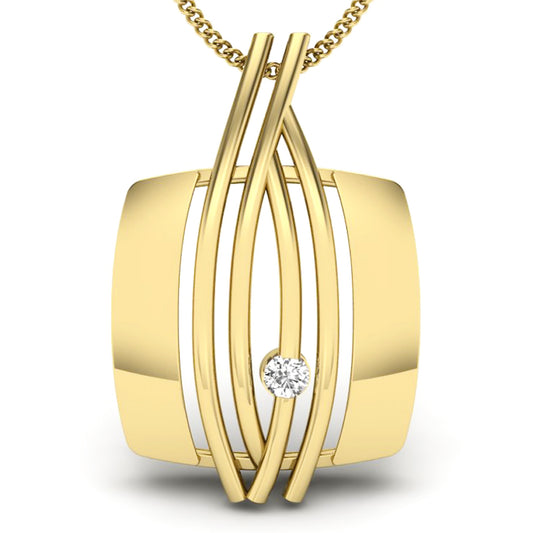Colgante Diamantes - Oro Amarillo 18kt