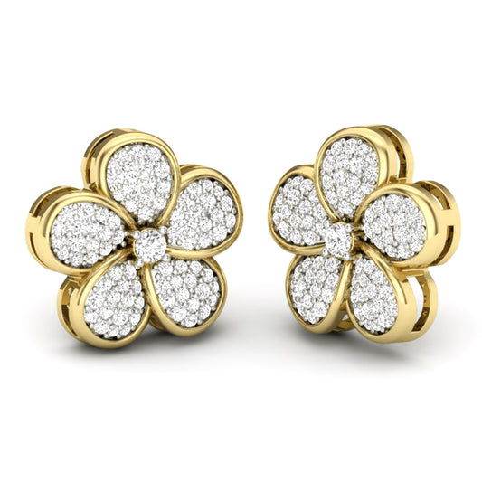 Aros Diamantes - Oro Amarillo 18kt