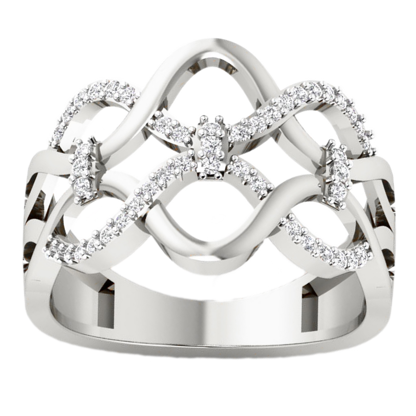 Anillo Diamantes - Oro Amarillo 18kt