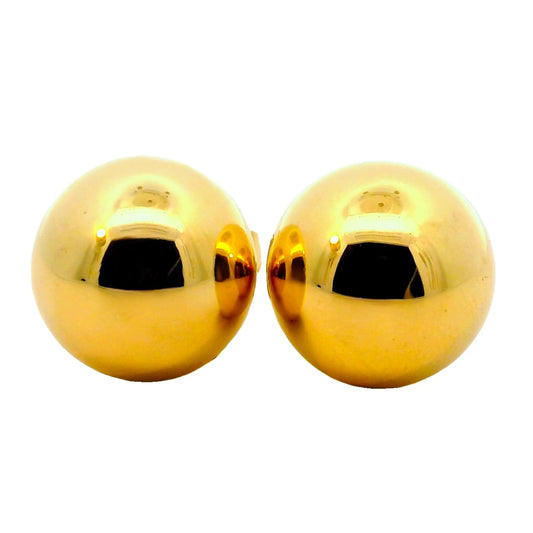 Aros Bola - Oro Amarillo 18kt
