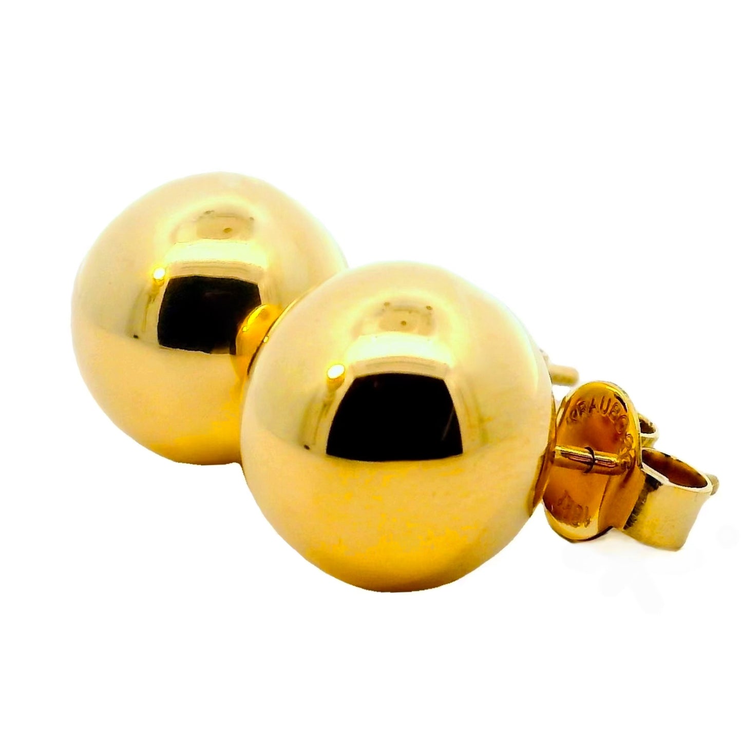 Aros Bola - Oro Amarillo 18kt