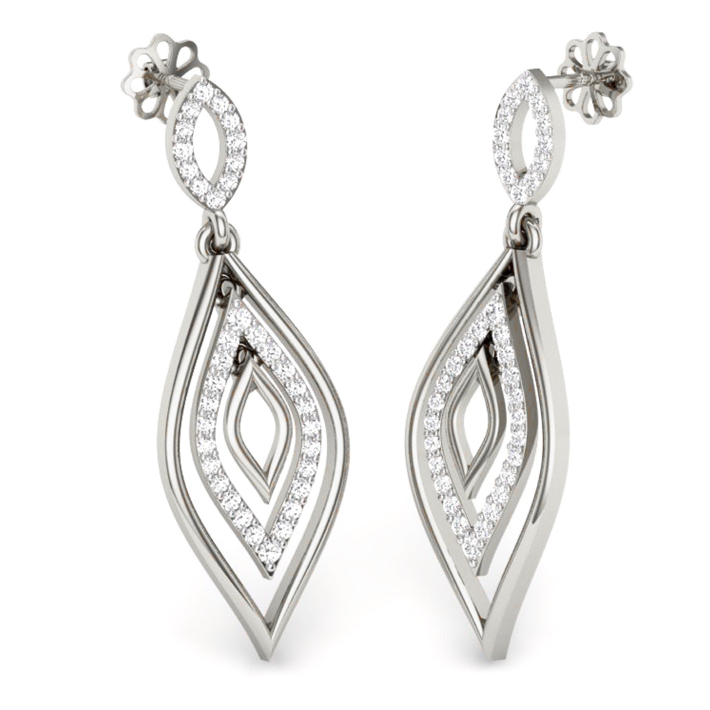 Aros Diamantes - Oro Amarillo 18kt