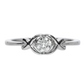 Anillo Compromiso Diamante - Oro Blanco 18kt