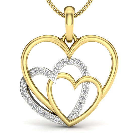 Colgante Diamantes - Oro Amarillo 18kt