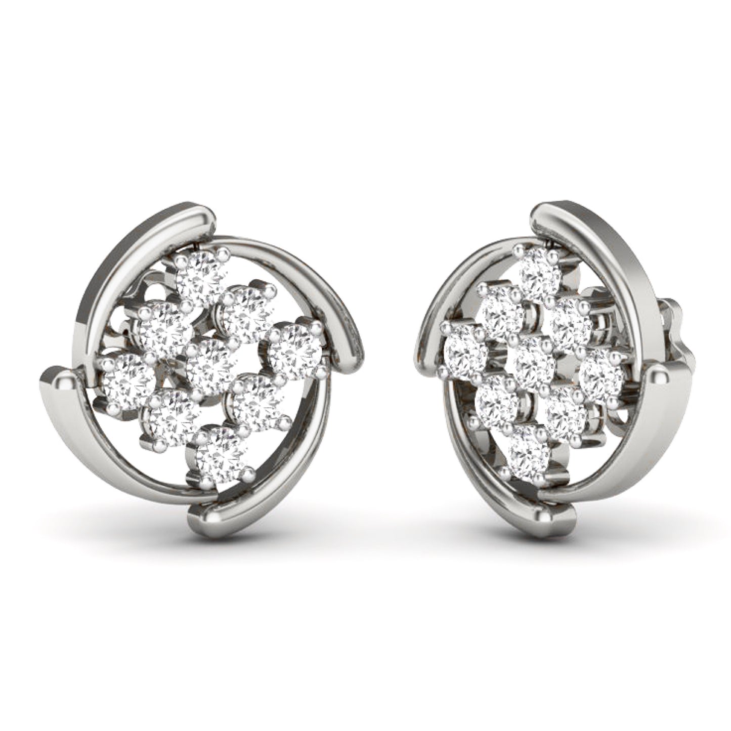 Aros Diamantes - Oro Amarillo 18kt