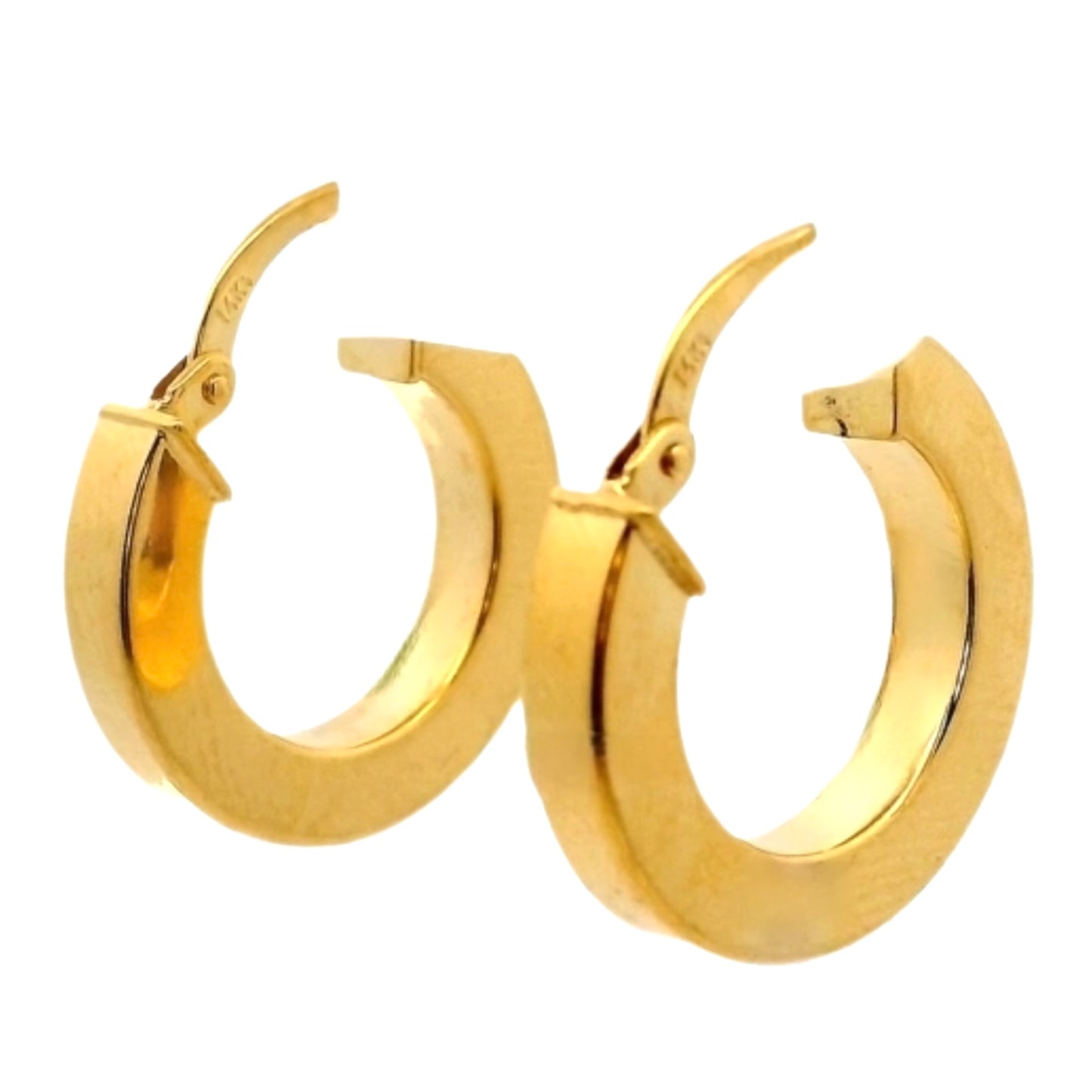 Aros Argolla - Oro Amarillo 14kt