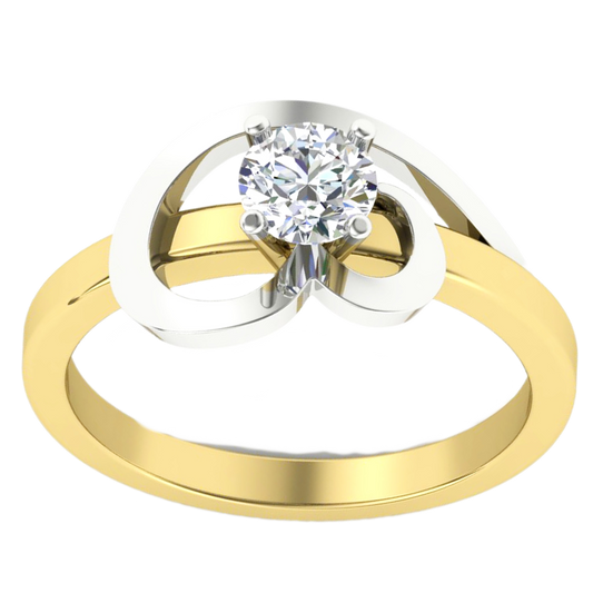 Anillo Diamante - Oro Amarillo 18kt