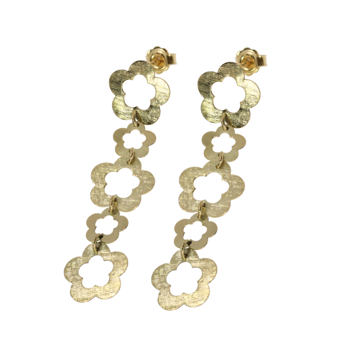 Aros Colgantes - Oro Amarillo 18kt
