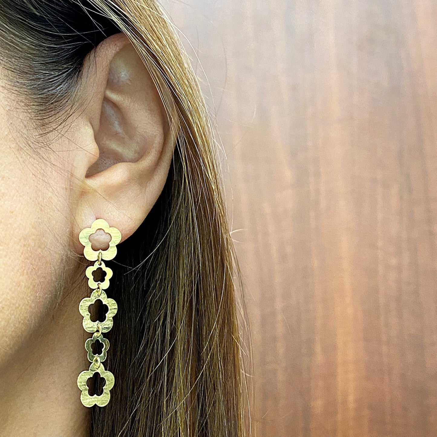 Aros Colgantes - Oro Amarillo 18kt