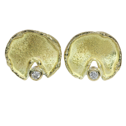 Aros Diamantes - Oro Amarillo 18kt