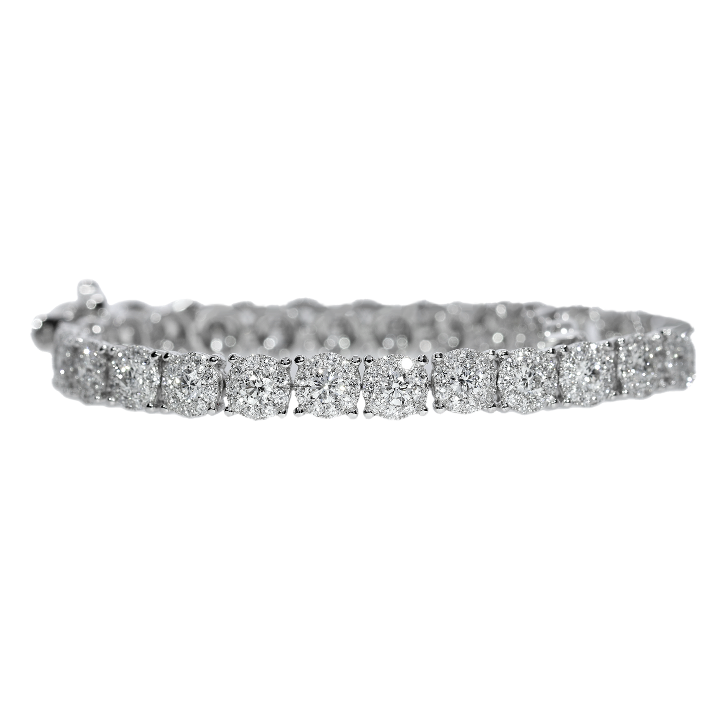 Pulsera Tenis Diamantes - Oro Blanco 18kt
