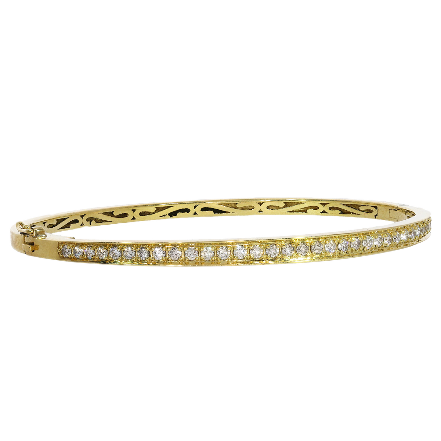 Esclava Diamantes - Oro Amarillo 18kt