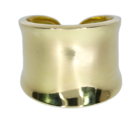 Anillo Ancho - Oro Amarillo 18kt