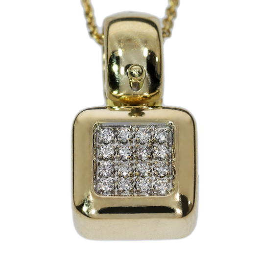 Colgante Diamantes -  Oro Amarillo 18kt