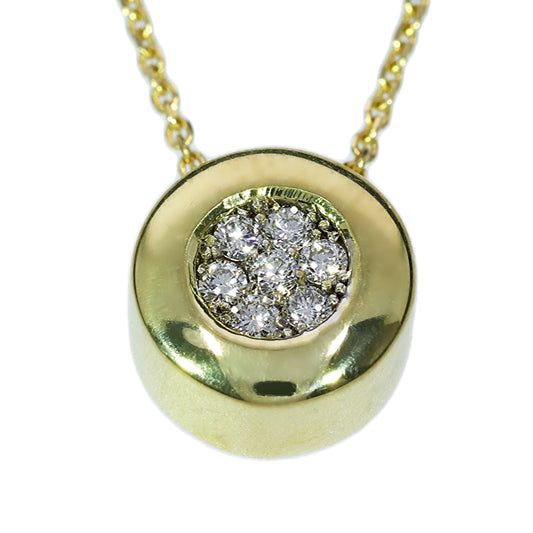 Colgante Diamantes - Oro Amarillo 18kt