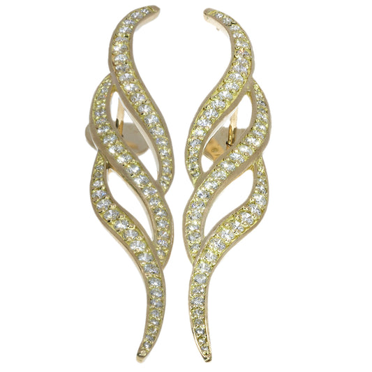 Aros Diamantes - Oro Amarillo 18kt