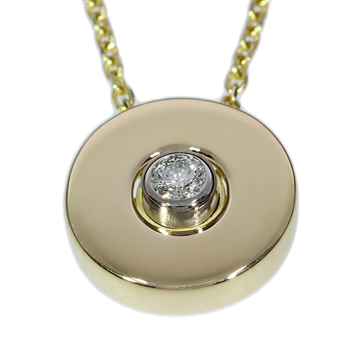 Colgante Diamante - Oro Amarillo 18kt