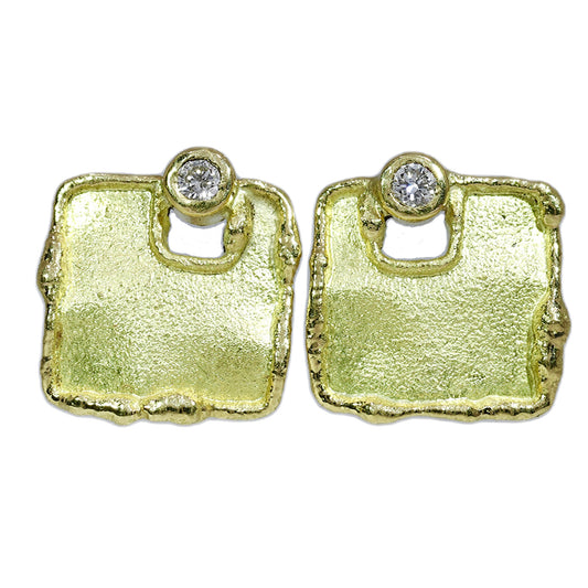 Aros Diamantes - Oro Amarillo 18kt