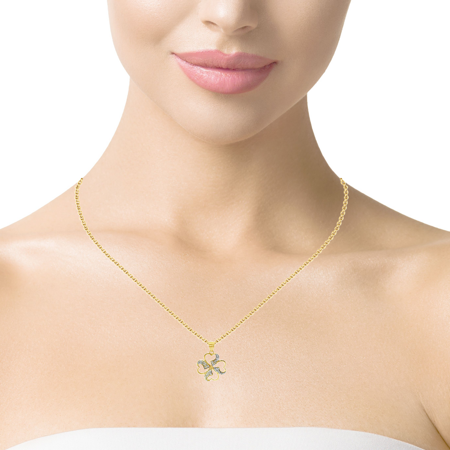 Colgante Diamantes - Oro Amarillo 18kt