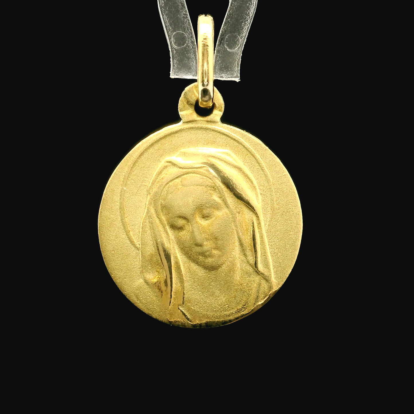 Medalla Virgen María - Oro Amarillo 18kt