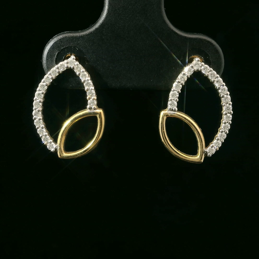 Aros Diamantes - Oro Amarillo 18kt