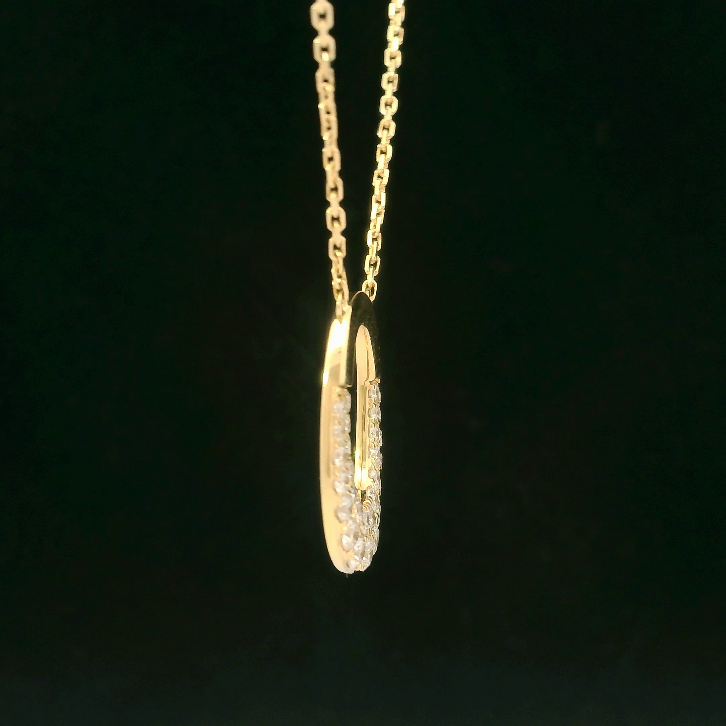 Colgante Diamantes - Oro Amarillo 14kt