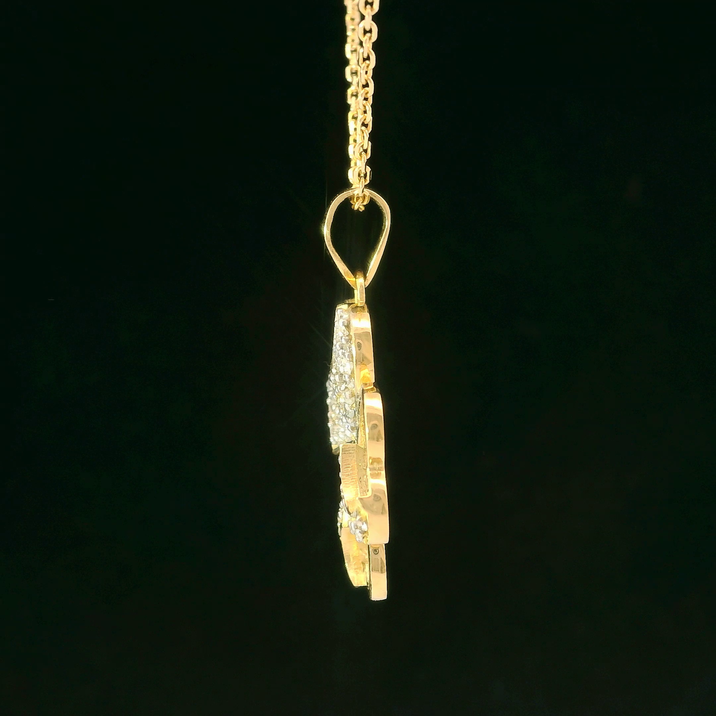 Colgante Diamantes - Oro Amarillo 18kt