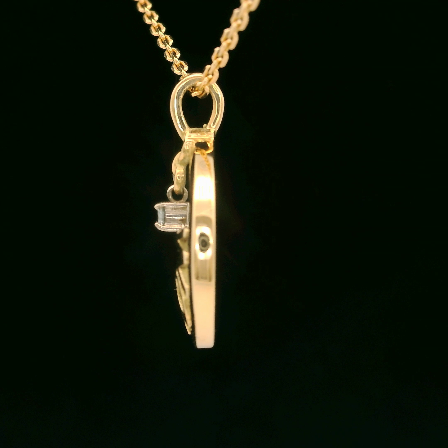 Colgante Diamante - Oro Amarillo 18kt