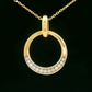 Colgante Diamantes - Oro Amarillo 18kt