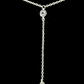 Collar Diamantes - Oro Blanco 14kt