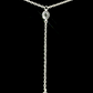 Collar Diamantes - Oro Blanco 14kt