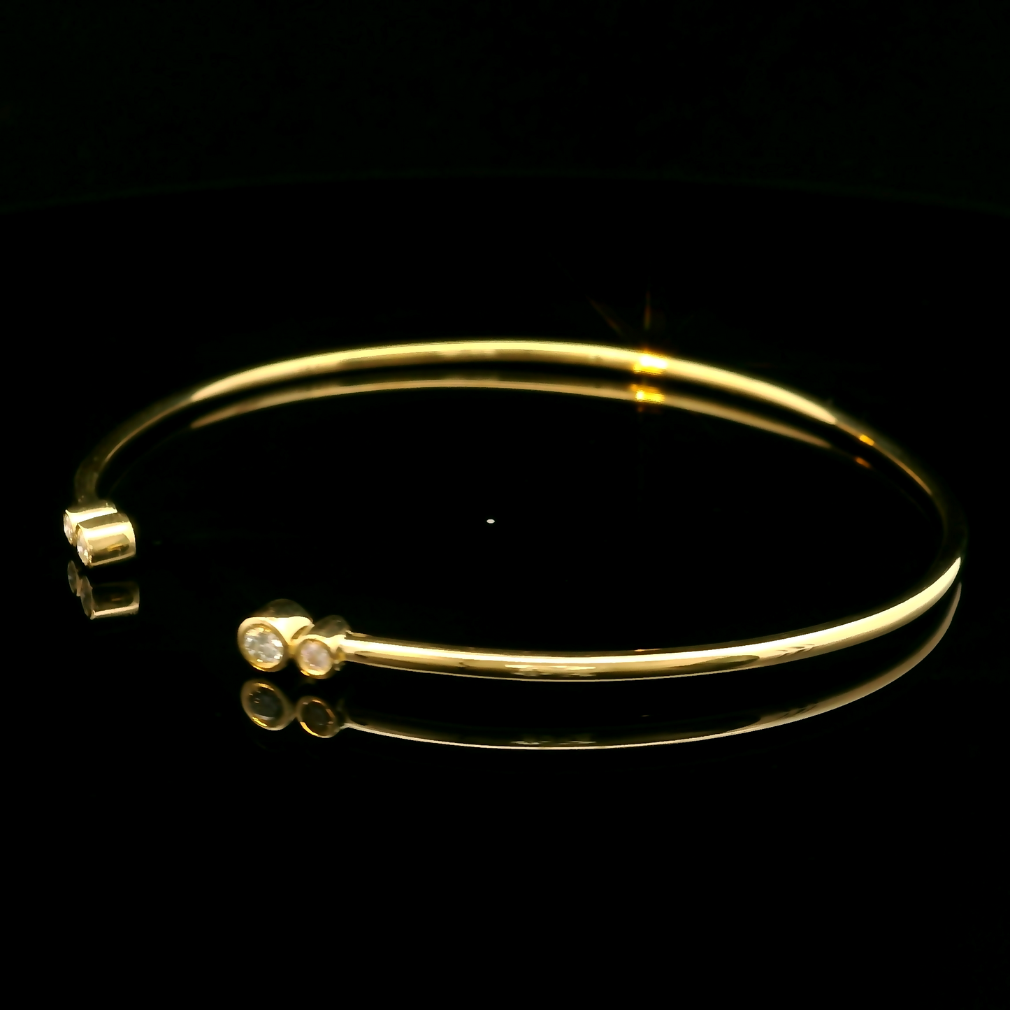 Esclava Diamantes - Oro Amarillo 18kt