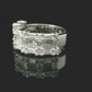 Anillo Compromiso Diamantes - Oro Blanco 18kt