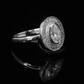 Anillo Compromiso Diamante GIA - Platino