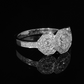 Anillo Compromiso Diamante GIA - Oro Blanco 18kt