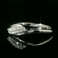 Anillo Compromiso Diamantes - Oro Blanco 18kt