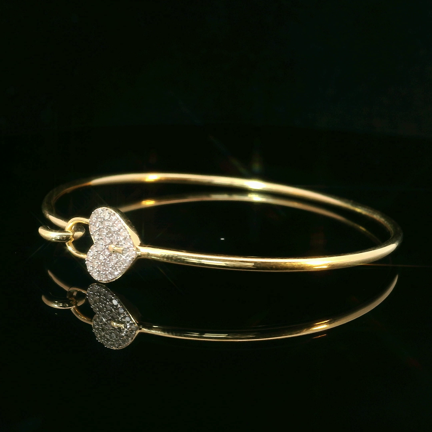 Esclava Diamantes - Oro Amarillo 14kt