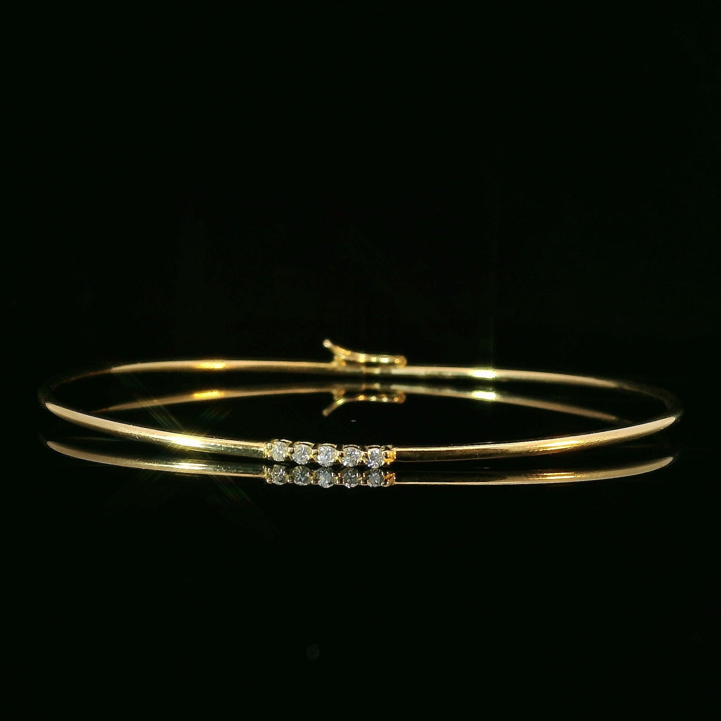 Esclava Diamantes - Oro Amarillo 18kt