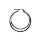 Aros Argolla - Oro Blanco 18kt