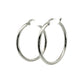Aros Argolla - Oro Blanco 18kt