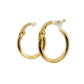 Aros Argolla - Oro Amarillo 18kt