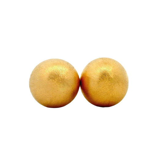 Aros Bola - Oro Amarillo 18kt