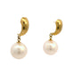 Aros Perlas - Oro Amarillo 18kt