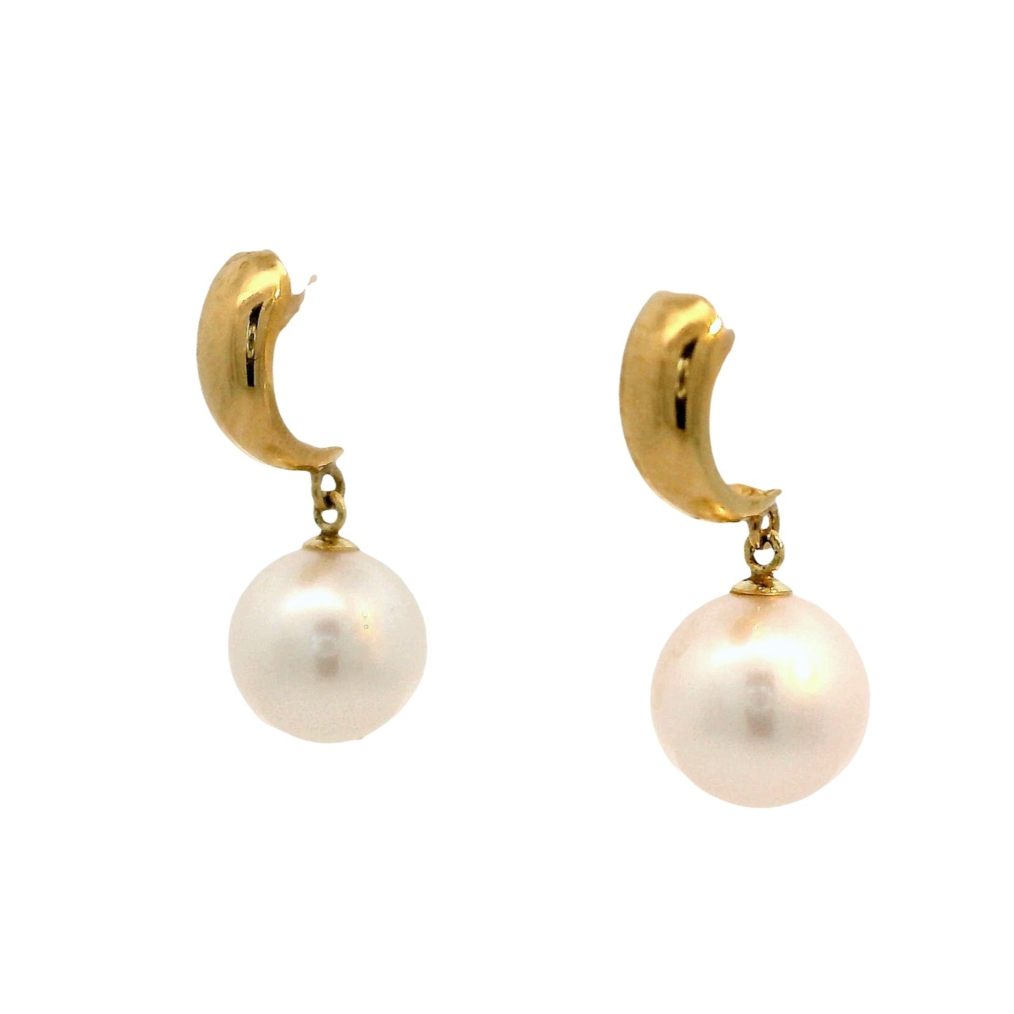 Aros Perlas - Oro Amarillo 18kt