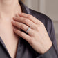 Anillo Quintillo Diamantes GIA - Platino