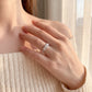 Anillo Compromiso Diamantes GIA - Platino