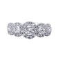 Anillo Compromiso Diamantes GIA - Platino
